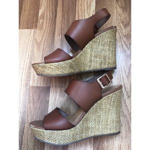 JCrew Slingback Wedges